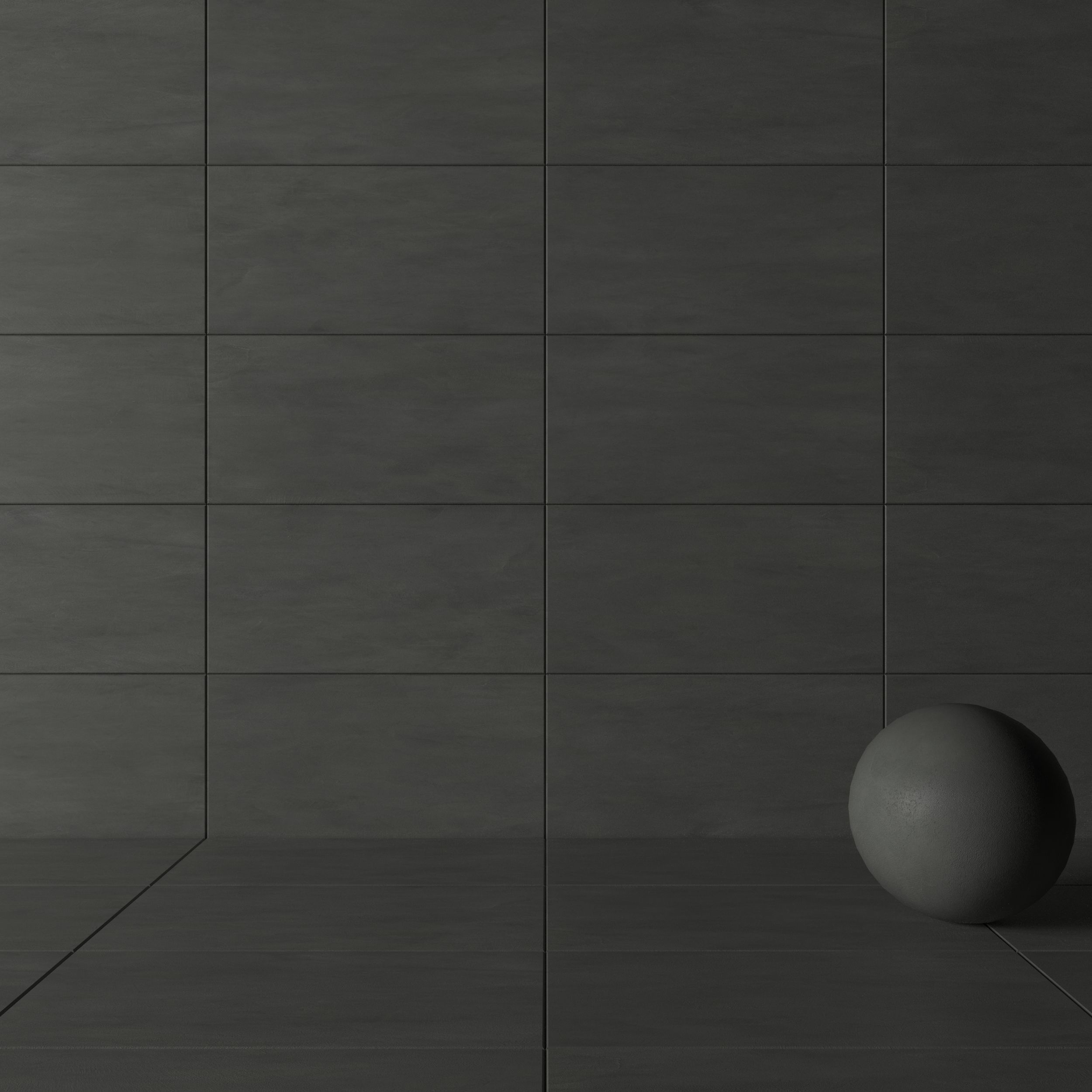 Concrete wall tiles Luce Piombo 60x120 Texture_2