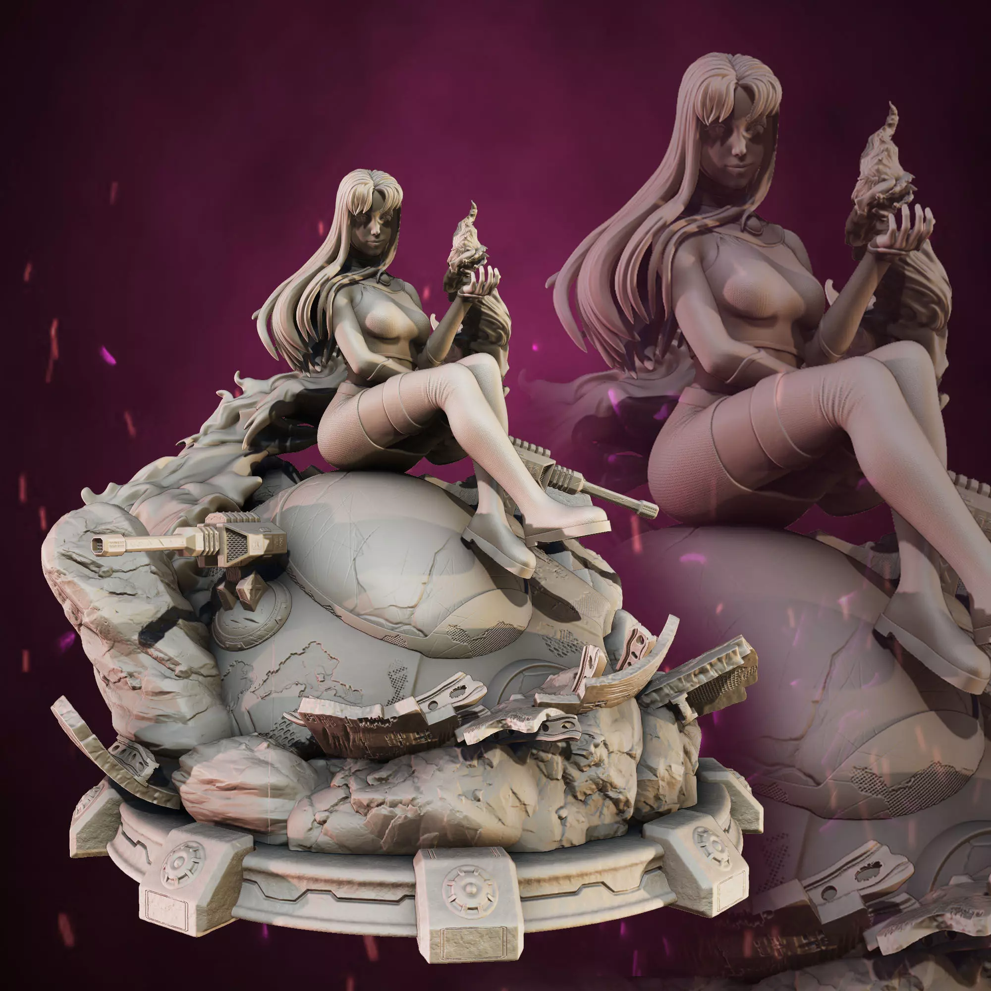 Starfire - TeenTitans 3D print model_0