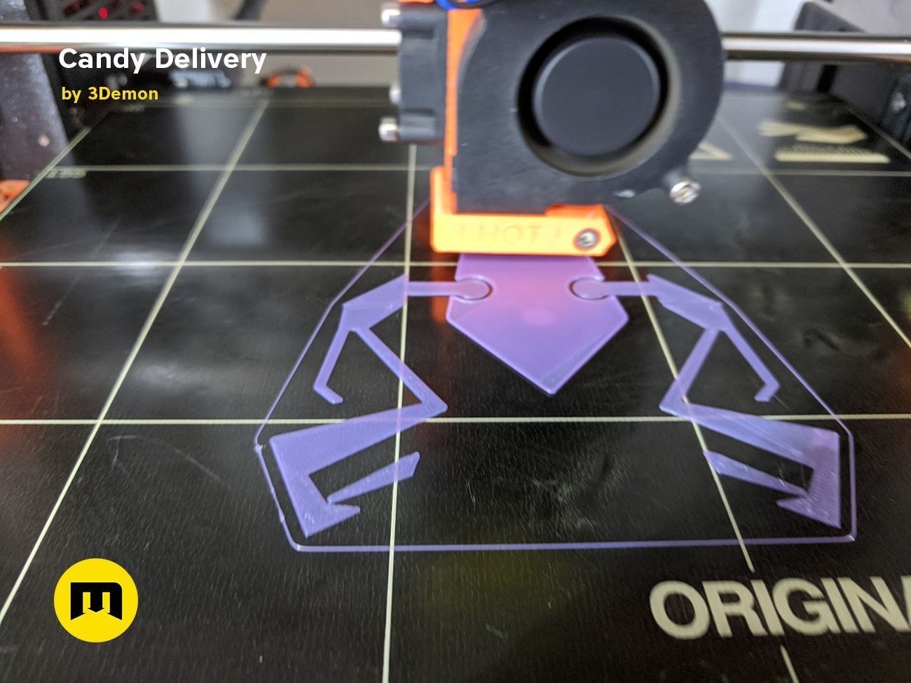 Social Distancing Halloween Candy Delivery 3D print model_6