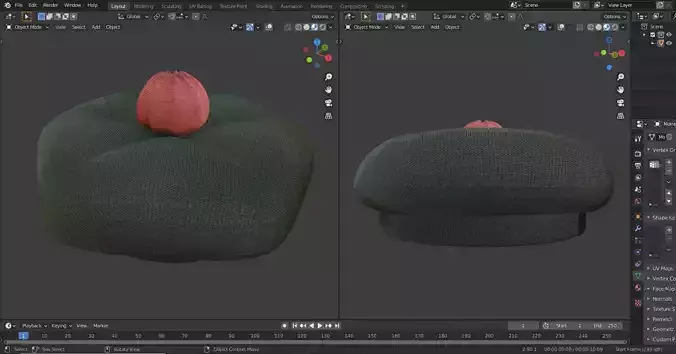 Balmoral Bonnet V2 3D model