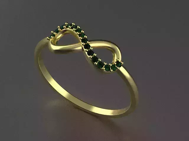simple    infinity  ring r00031