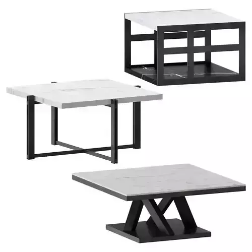 Baxton Studio collection - coffee tables set