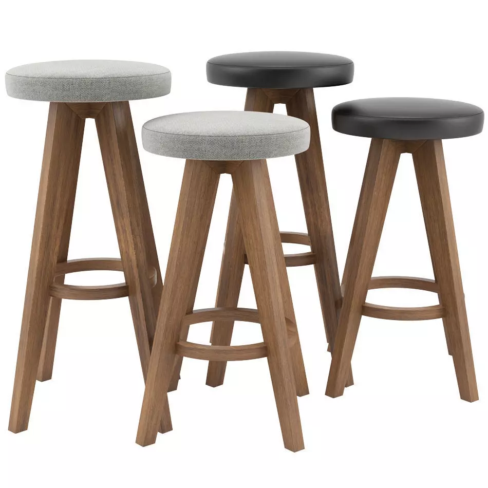 Article Circo Barstool and Barcounter 3D model