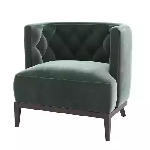 Bourbon Armchair Brabbu 3D model