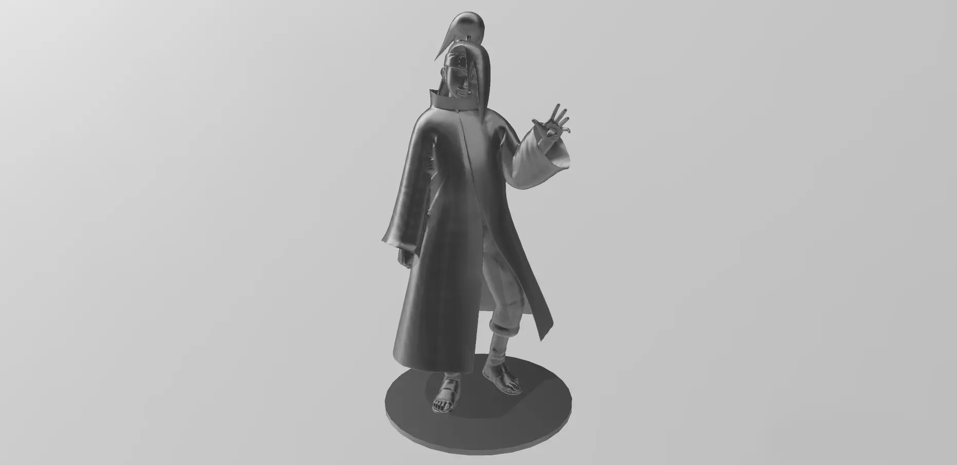 Deidara from Shippuden 3D print model_0