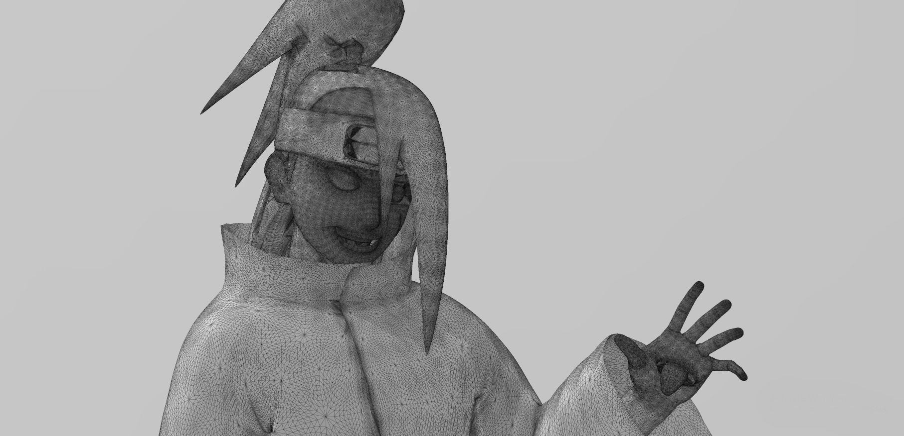 Deidara from Shippuden 3D print model_5