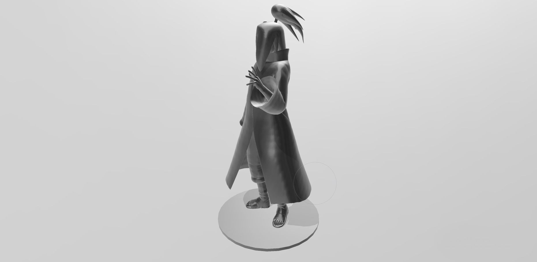 Deidara from Shippuden 3D print model_1