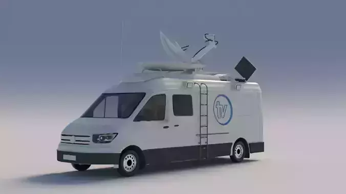 car tv van
