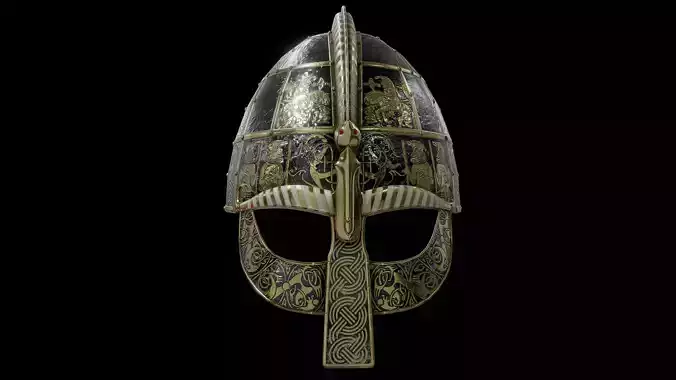Vendel period Viking Helmet 