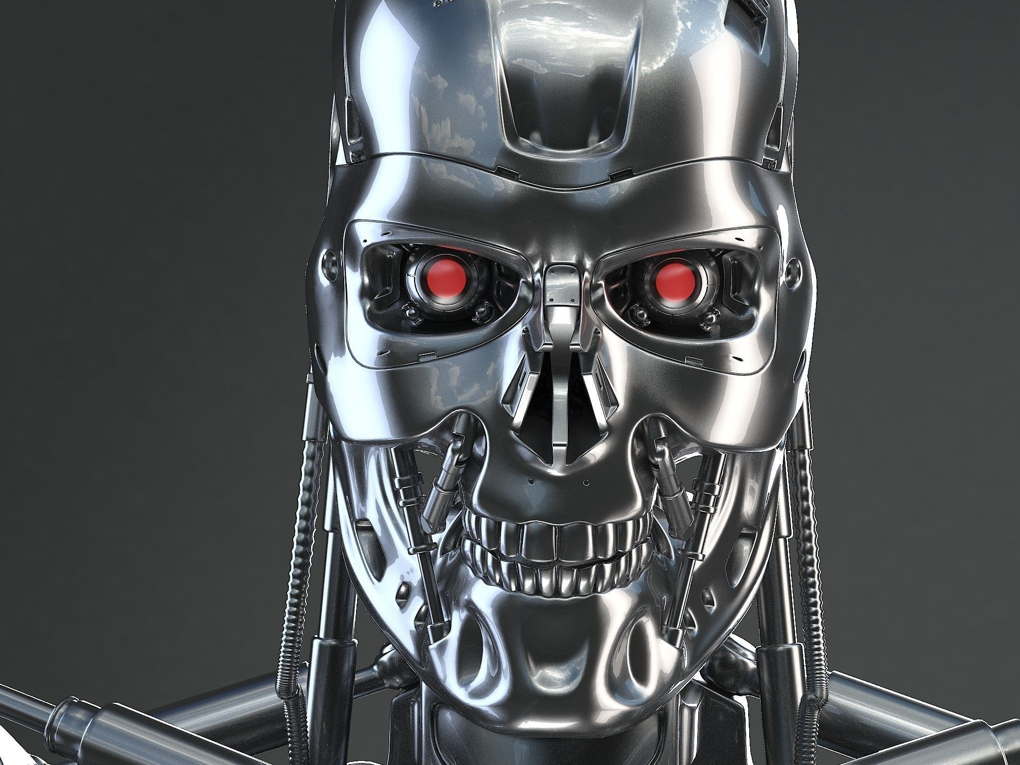 Terminator T-800 3D model_2