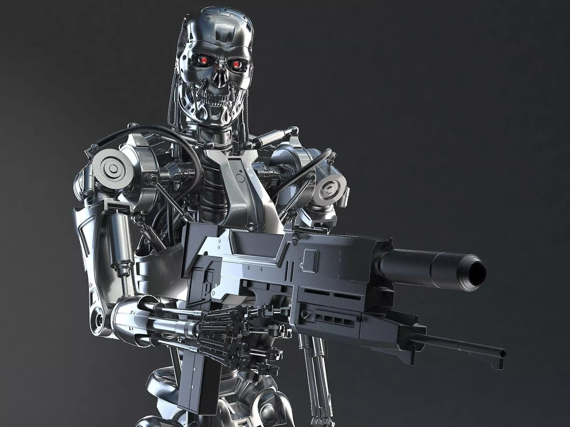 Terminator T-800 3D model_0