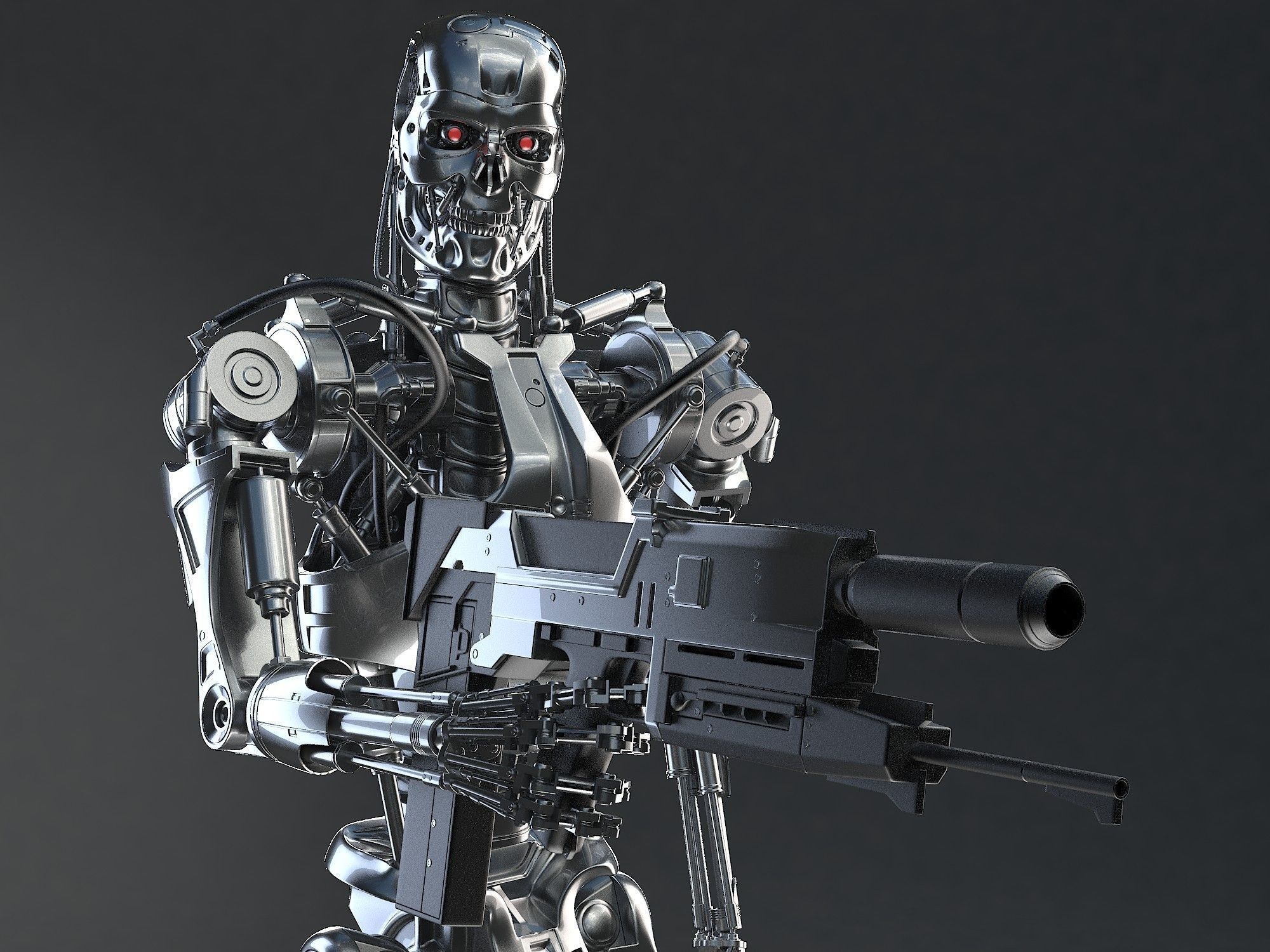 Terminator T-800 3D model