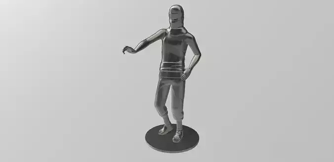 Kakuzu from Shippuden 3D print model