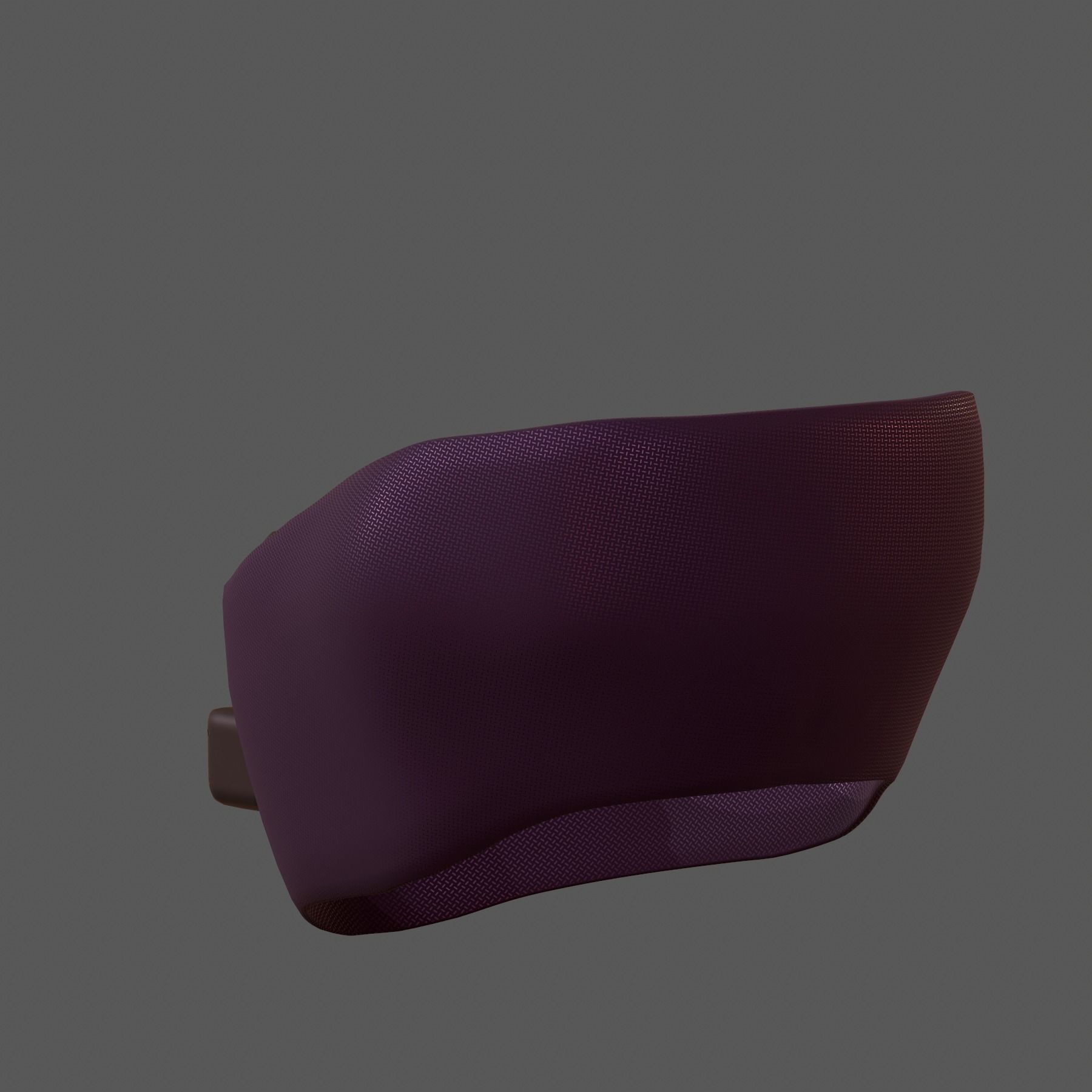 Gas mask helmet 3d model scifi Low-poly Low-poly 3D model_6