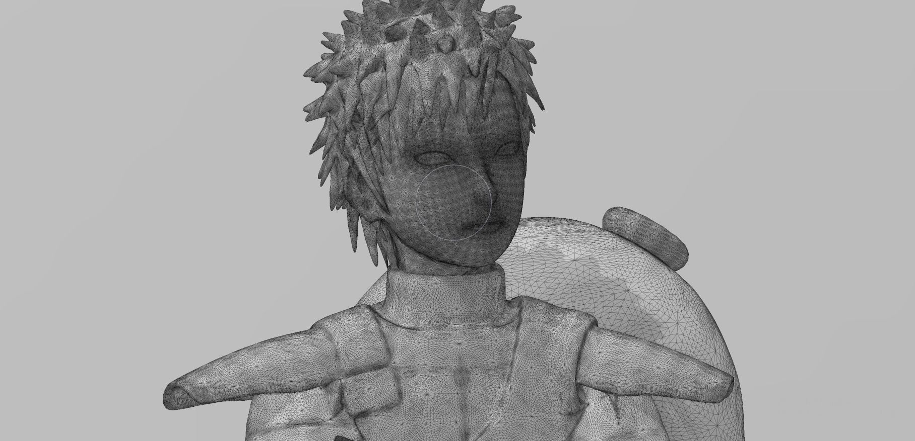 Kazekage Gaara from Naruto 3D print model_5