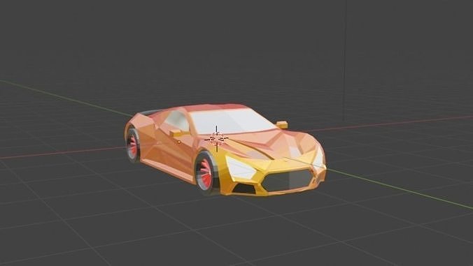 3d smart model car 3D print model