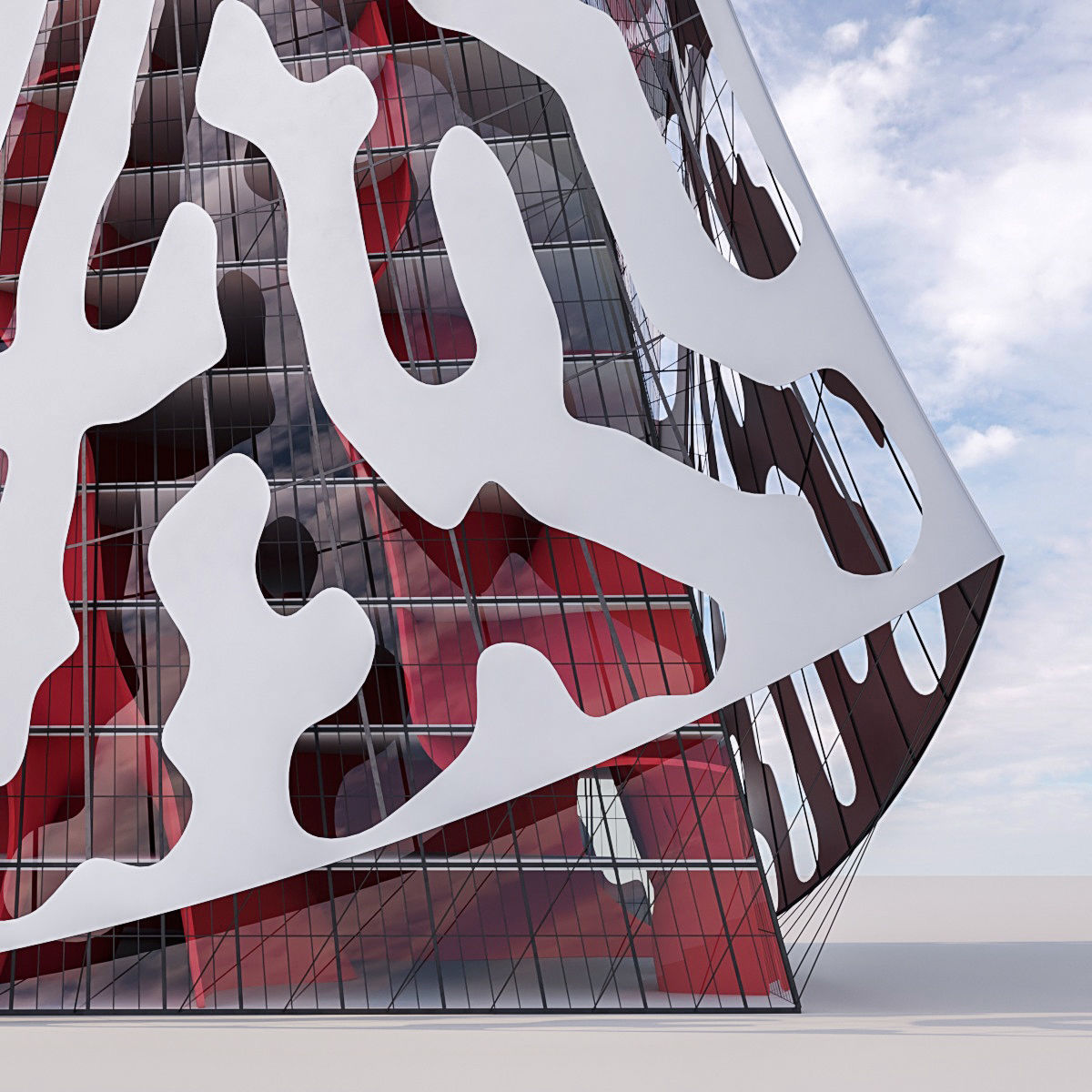 Futuristic building collection 9x 2 _17