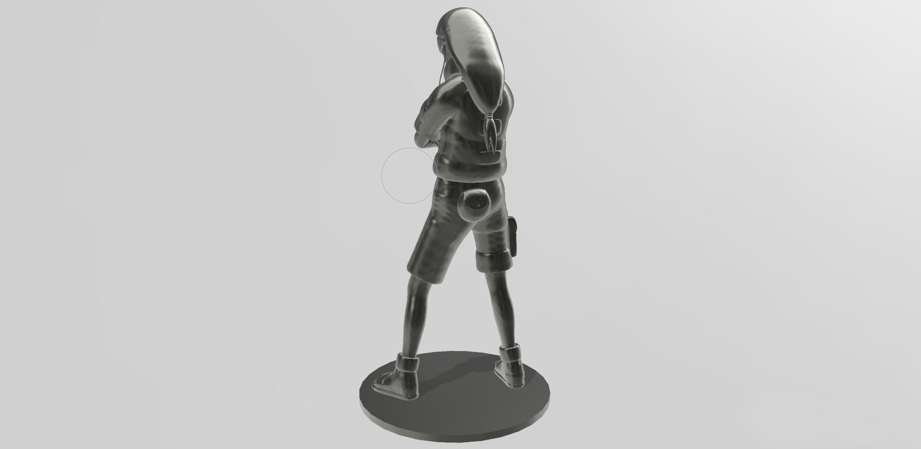Neji Hyuga from Naruto 3D print model_3