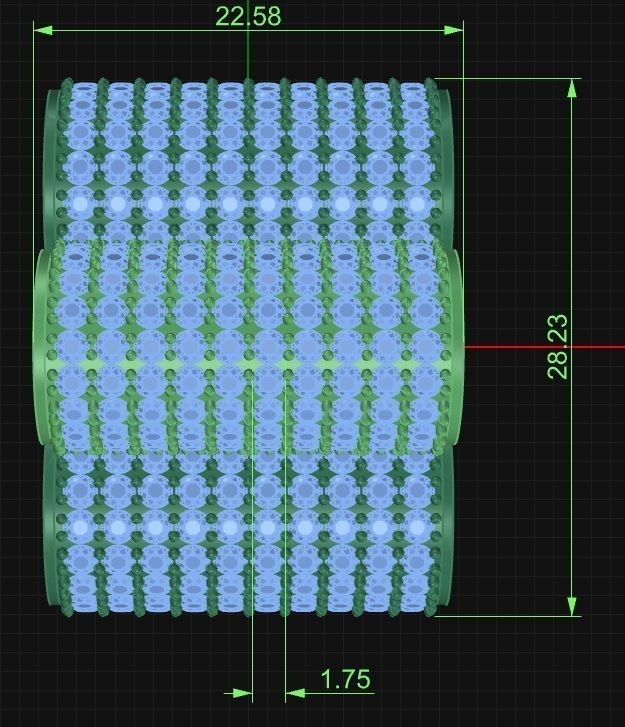 woman ring stone 3 parts r00050 3D print model_2