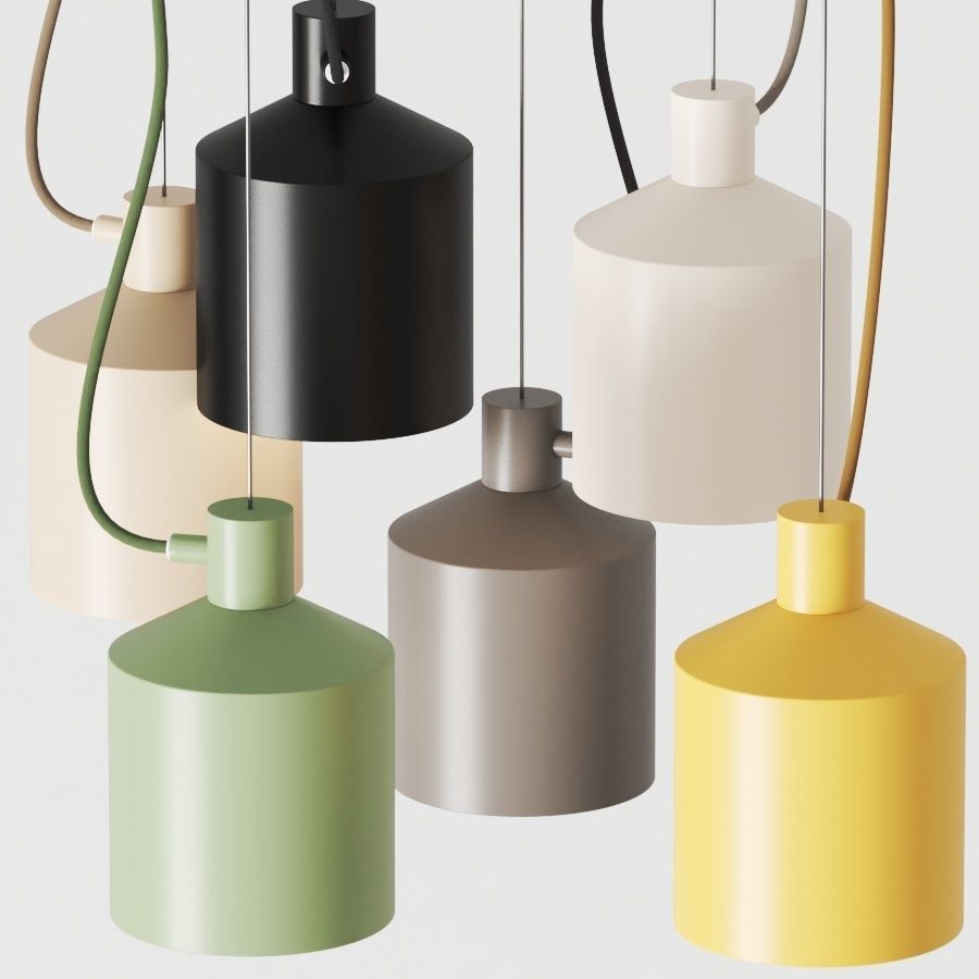 Zero Silo Pendants 3D model_2