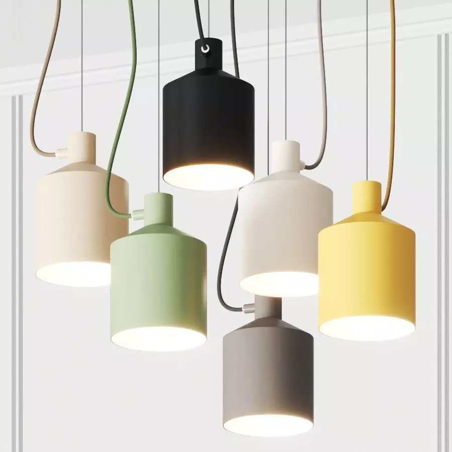 Zero Silo Pendants 3D model_0