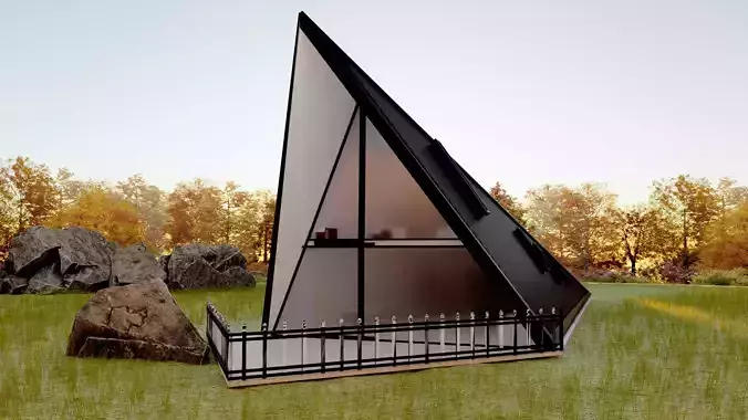 Tent House Free 3D model