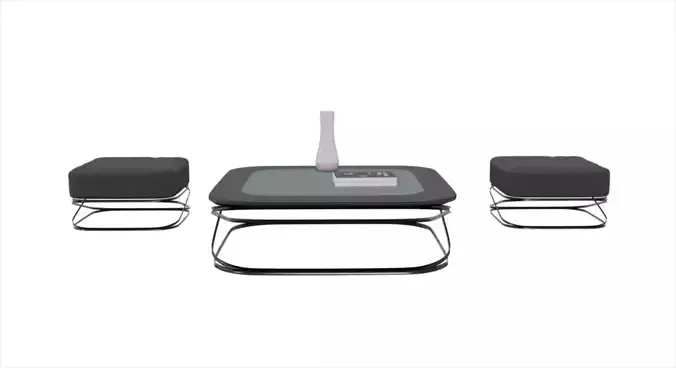 Free Table and Chairs Free 3D model