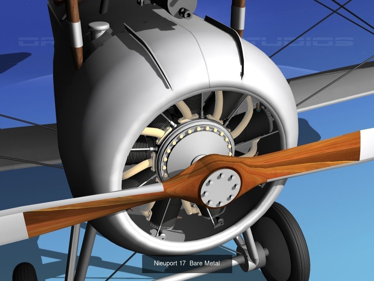 40 Historic WWI Fighters 3D Model Collection_11