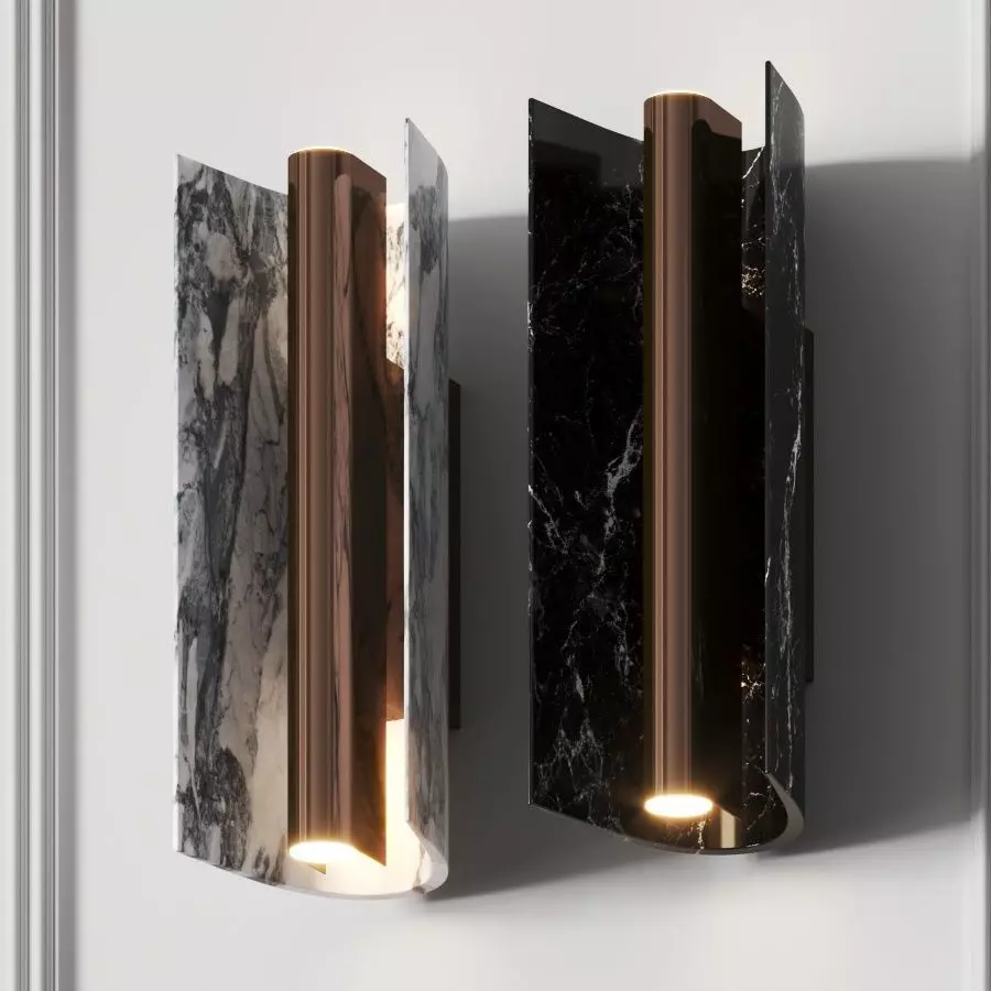 Visionnaire Wave Sconce 3D model_0