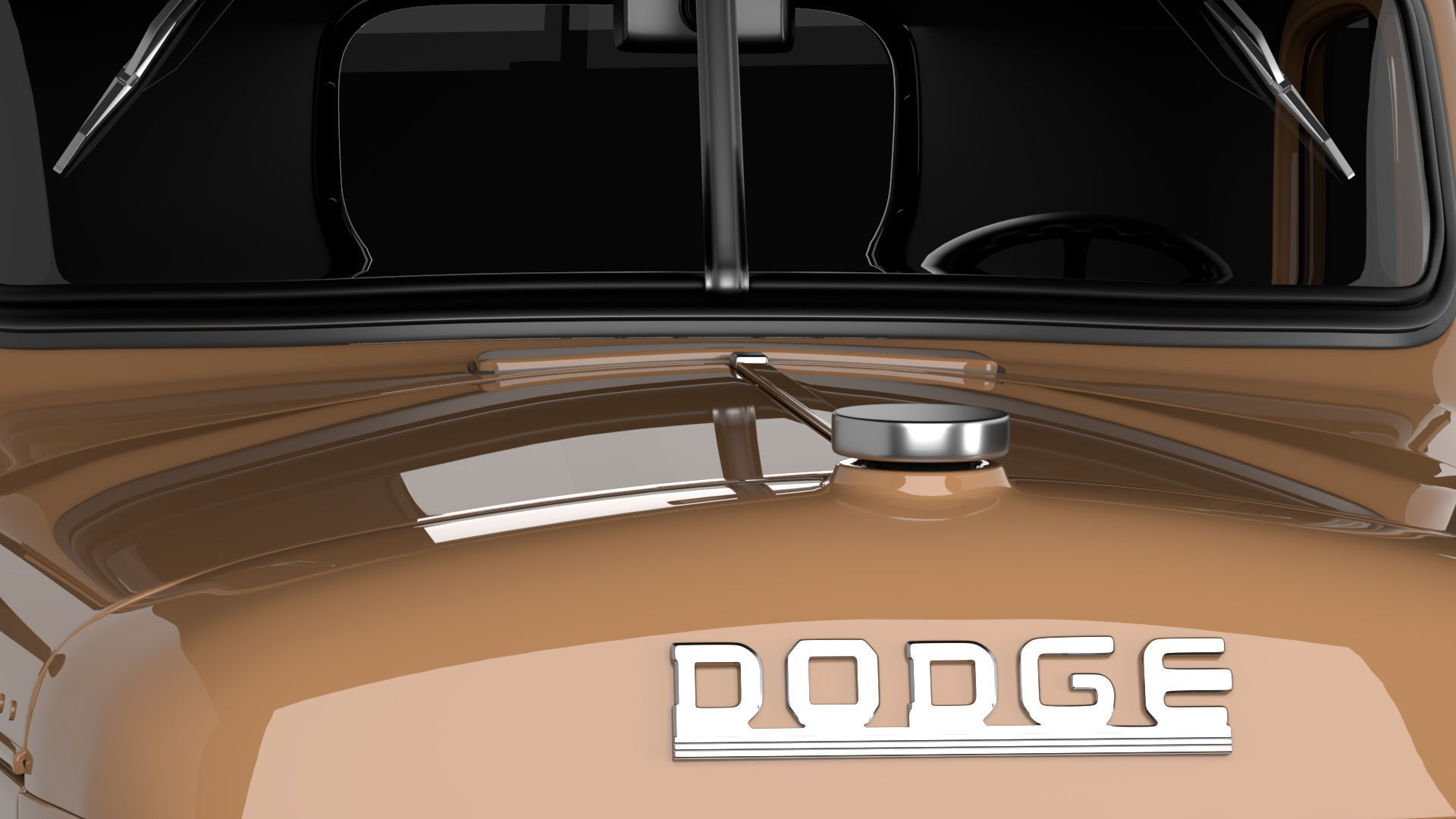 Dodge Power Wagon 1947 3D model_43