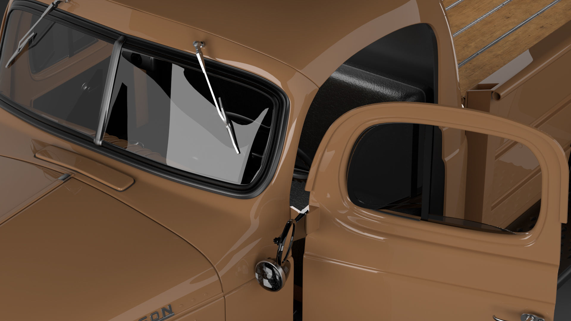 Dodge Power Wagon 1947 3D model_18