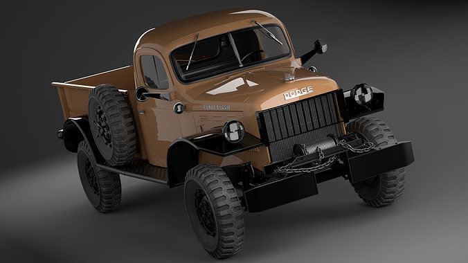 Dodge Power Wagon 1947 3D model