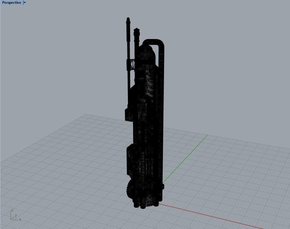 Refinery Boiler III 3D print model_17
