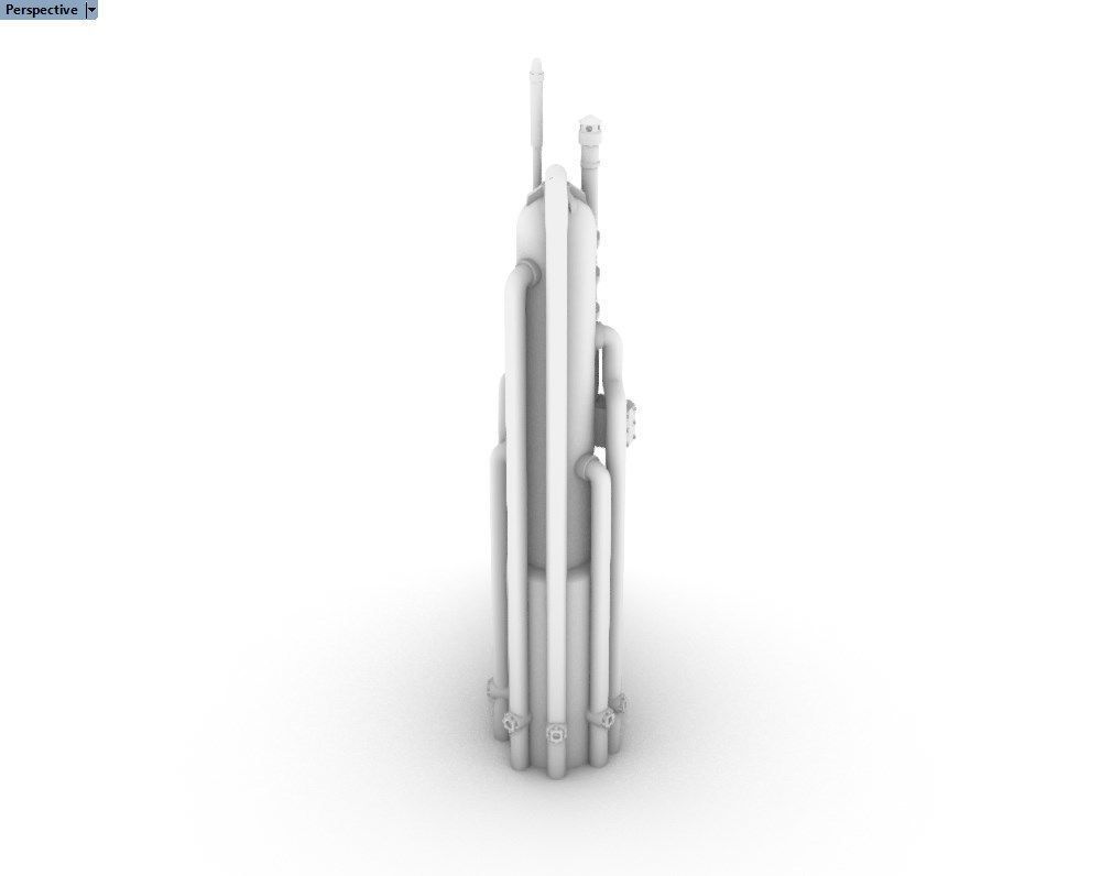 Refinery Boiler III 3D print model_7