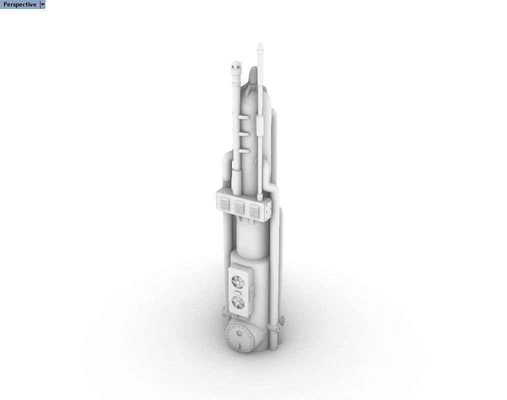 Refinery Boiler III 3D print model_2