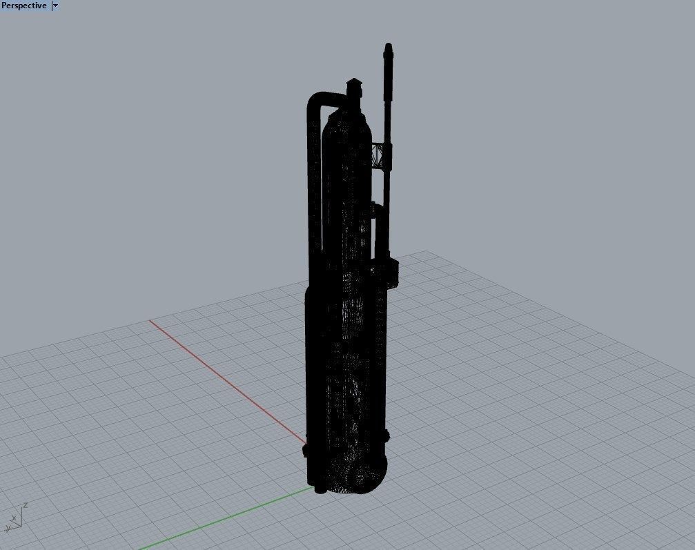 Refinery Boiler III 3D print model_24