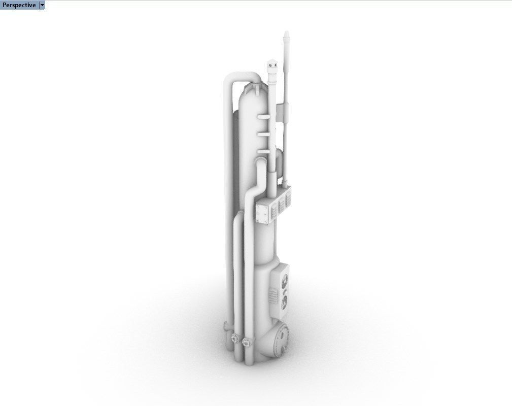 Refinery Boiler III 3D print model_11