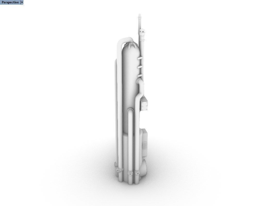 Refinery Boiler III 3D print model_9
