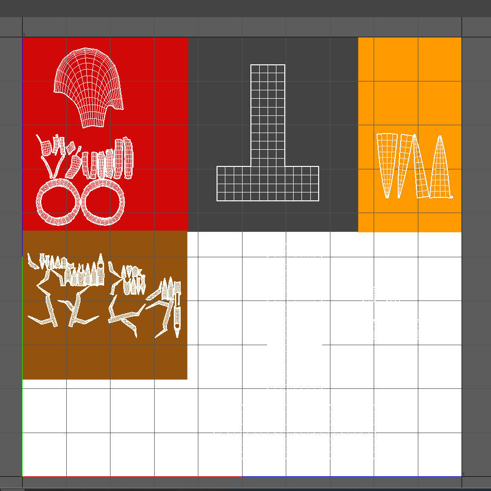 Snowman Cartoon 3D model_16