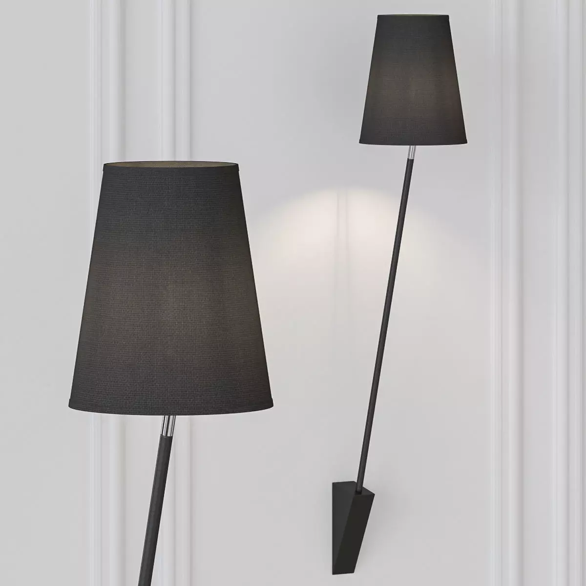 Lord Light - Wall Lamp by Forestier 3D model_0