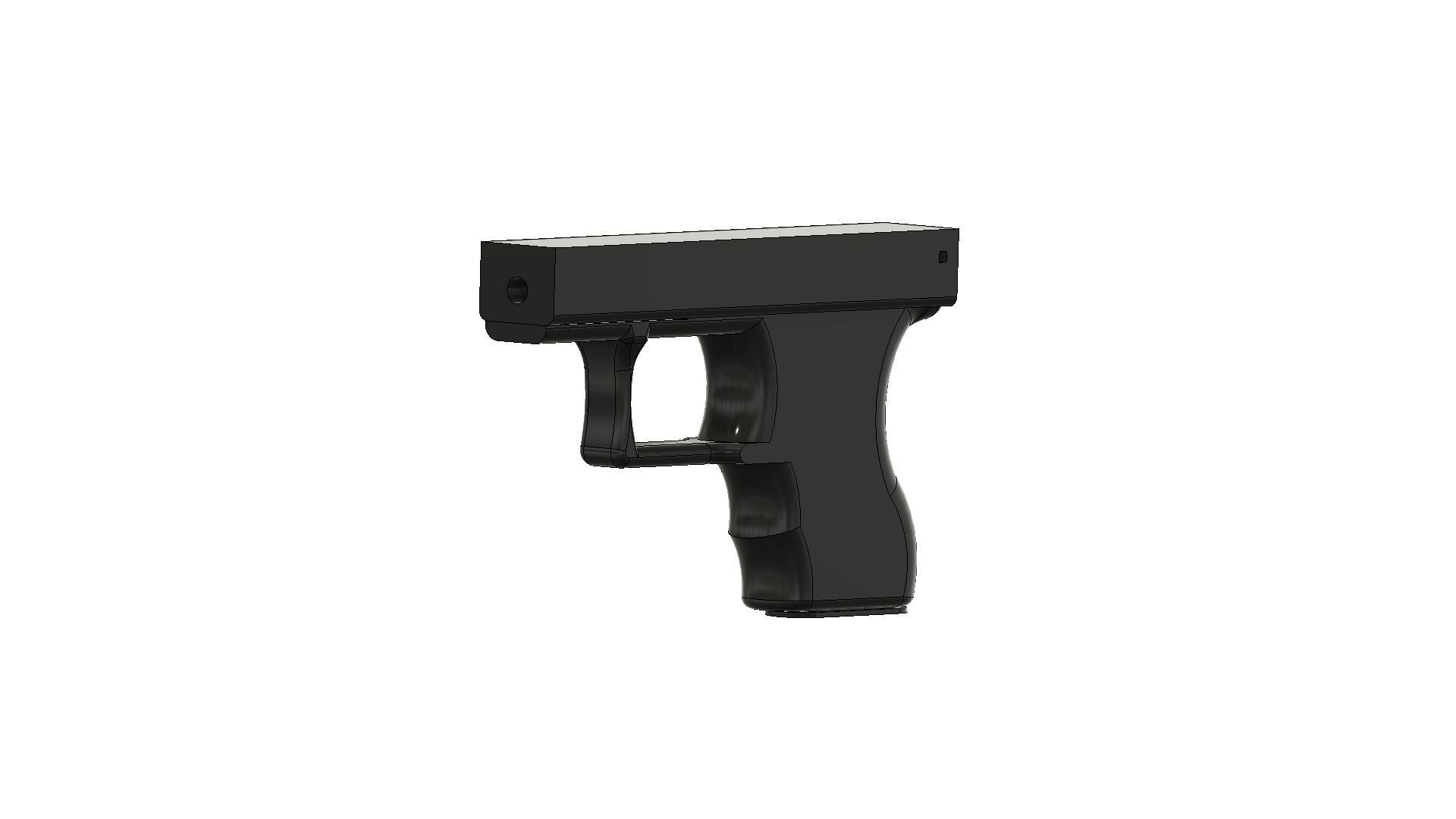 Glock 26 inspired 3d model 3D print model_5