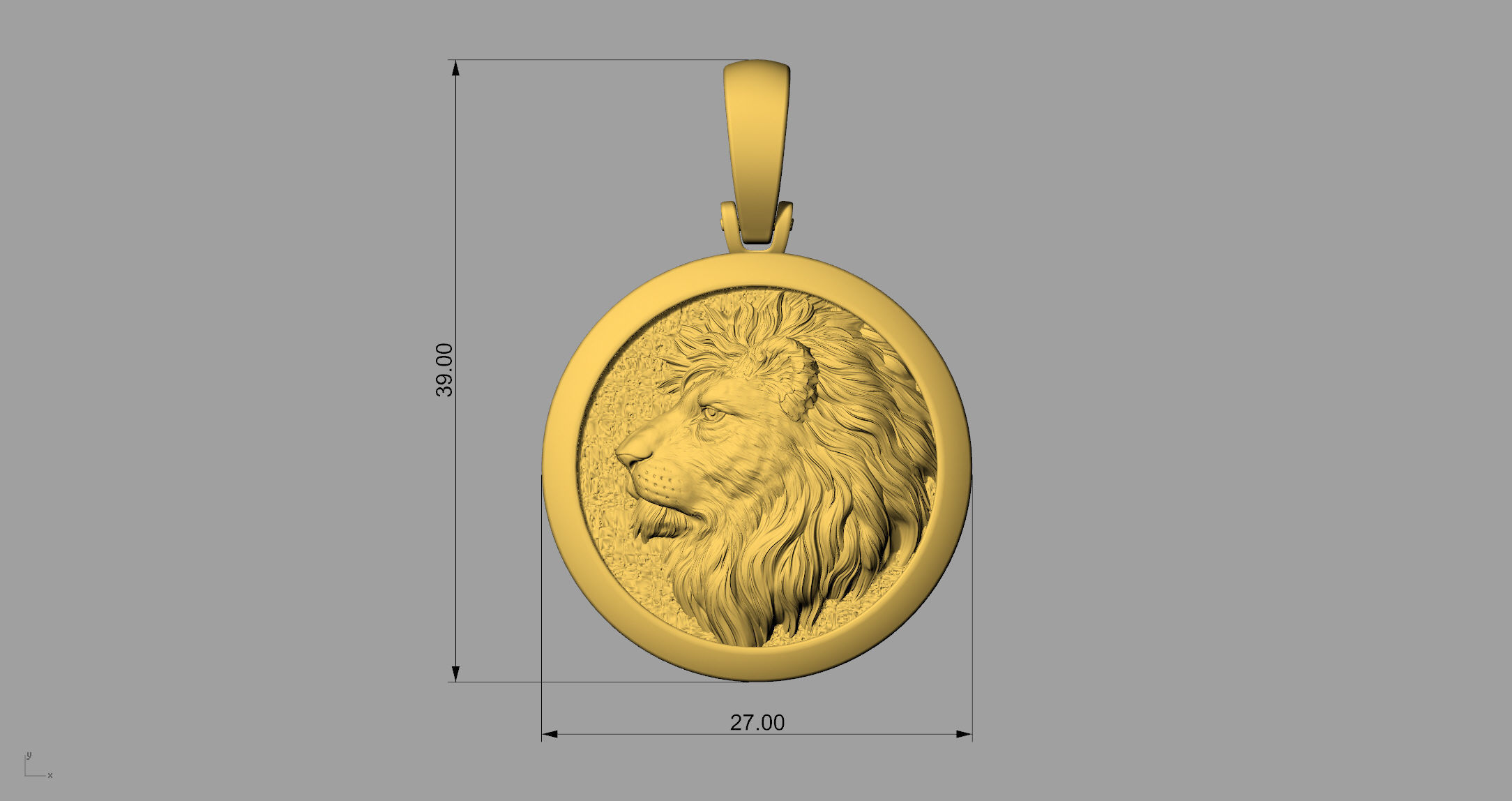 Gold N799 3D print model_8