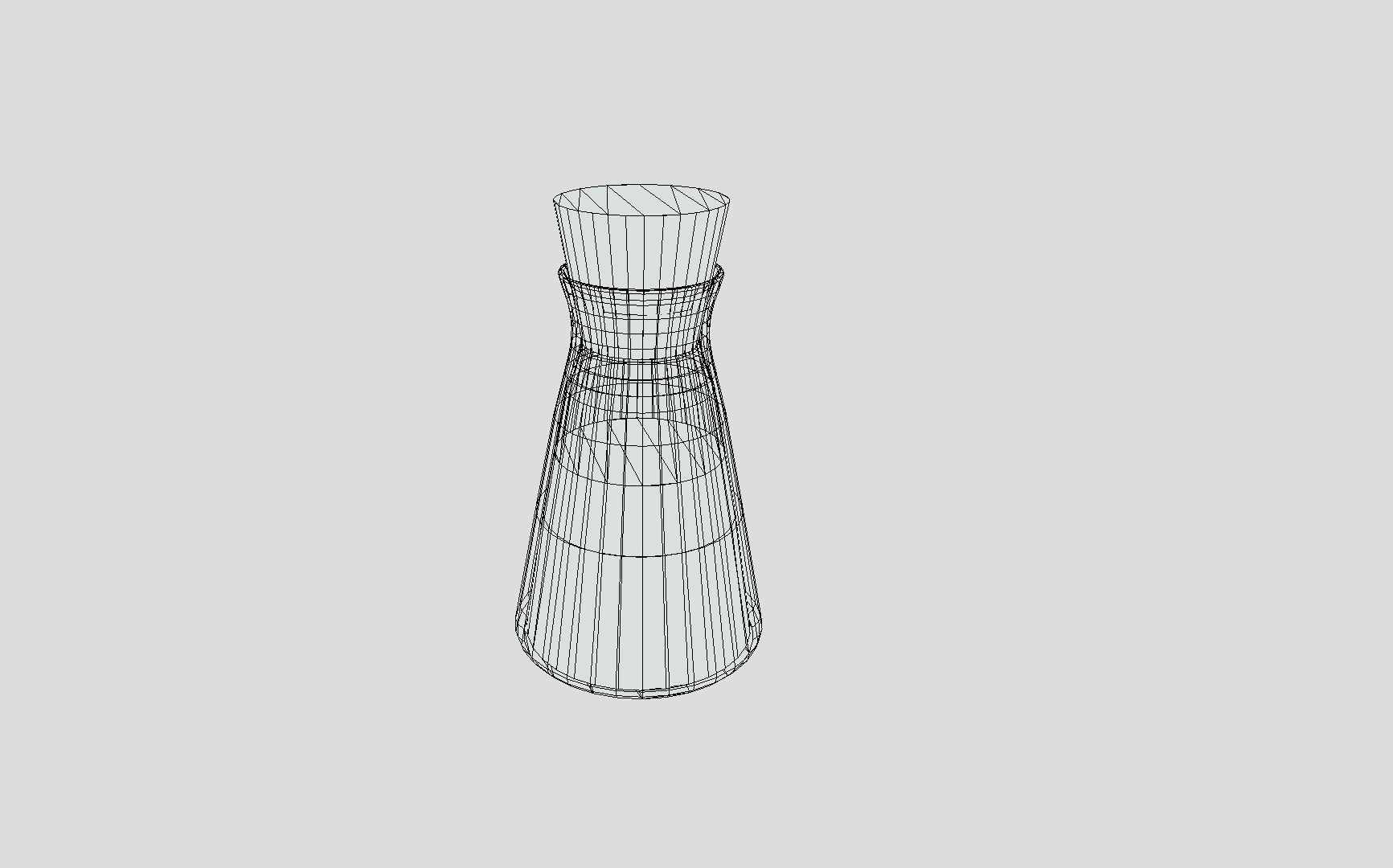 Potion Bottle Low-poly 3D model_6
