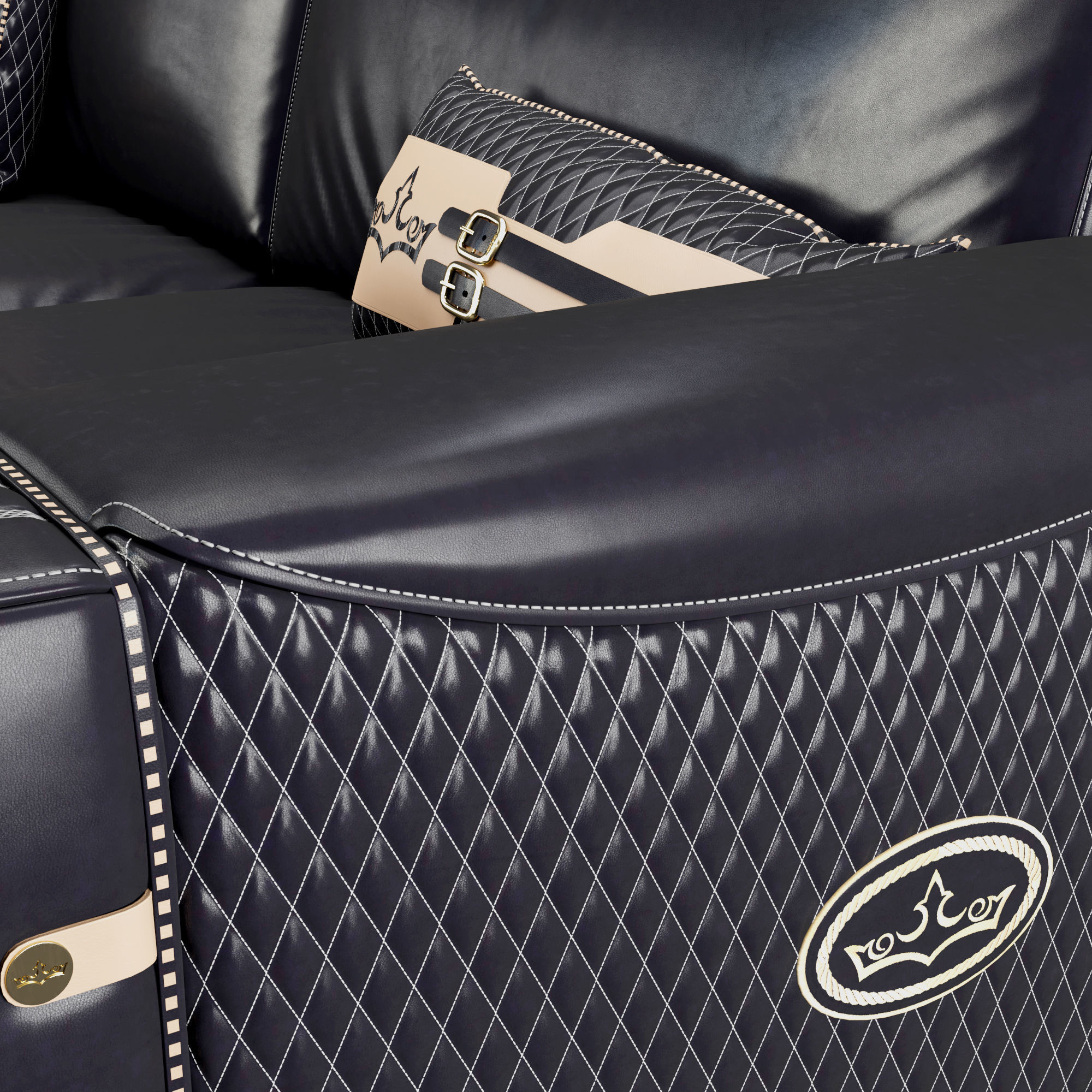 Formenti Elegant sofa 3D model_1