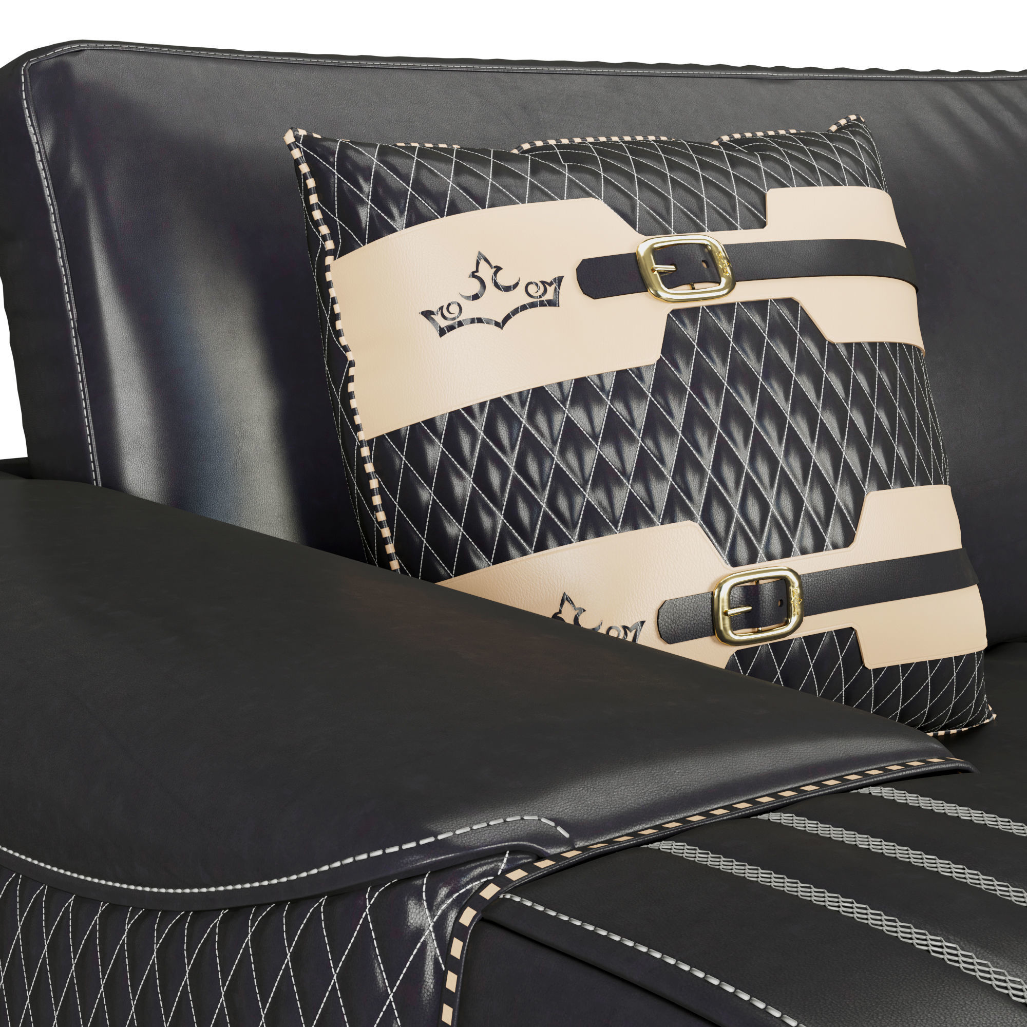 Formenti Elegant sofa 3D model_3