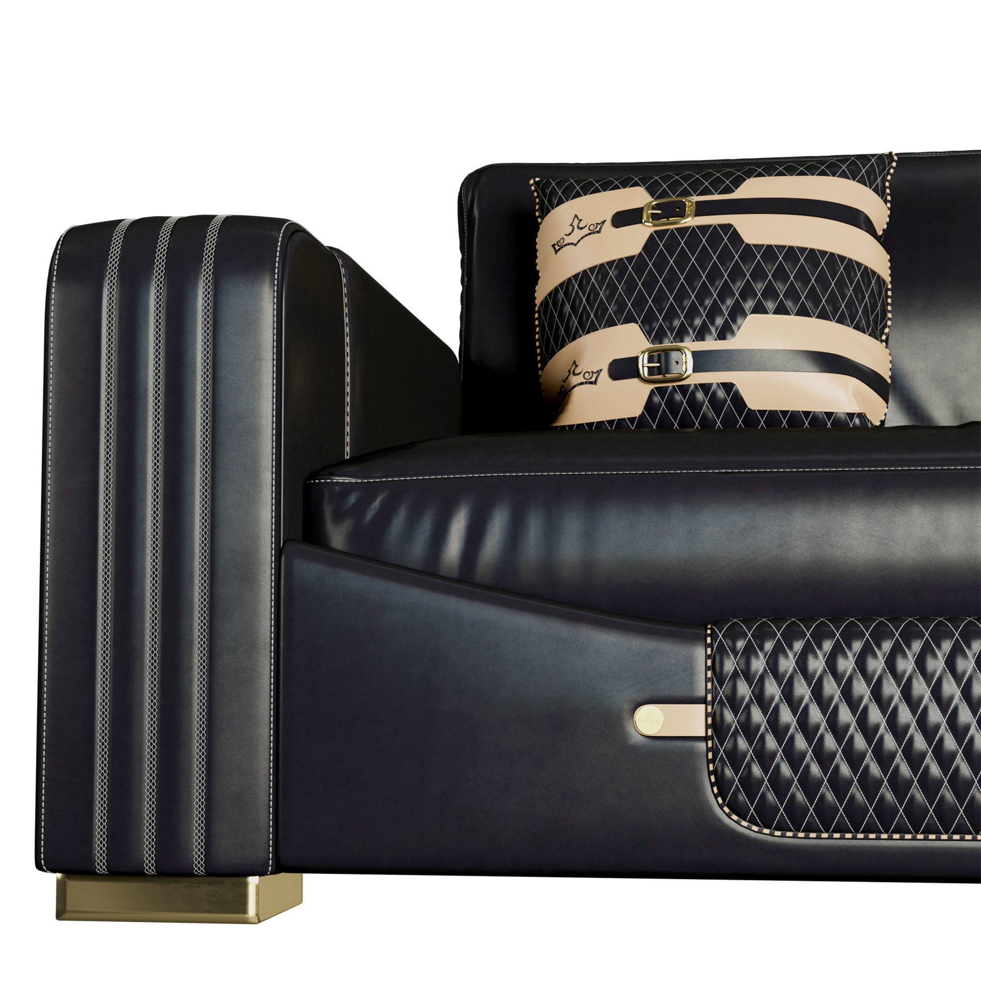 Formenti Elegant sofa 3D model_2