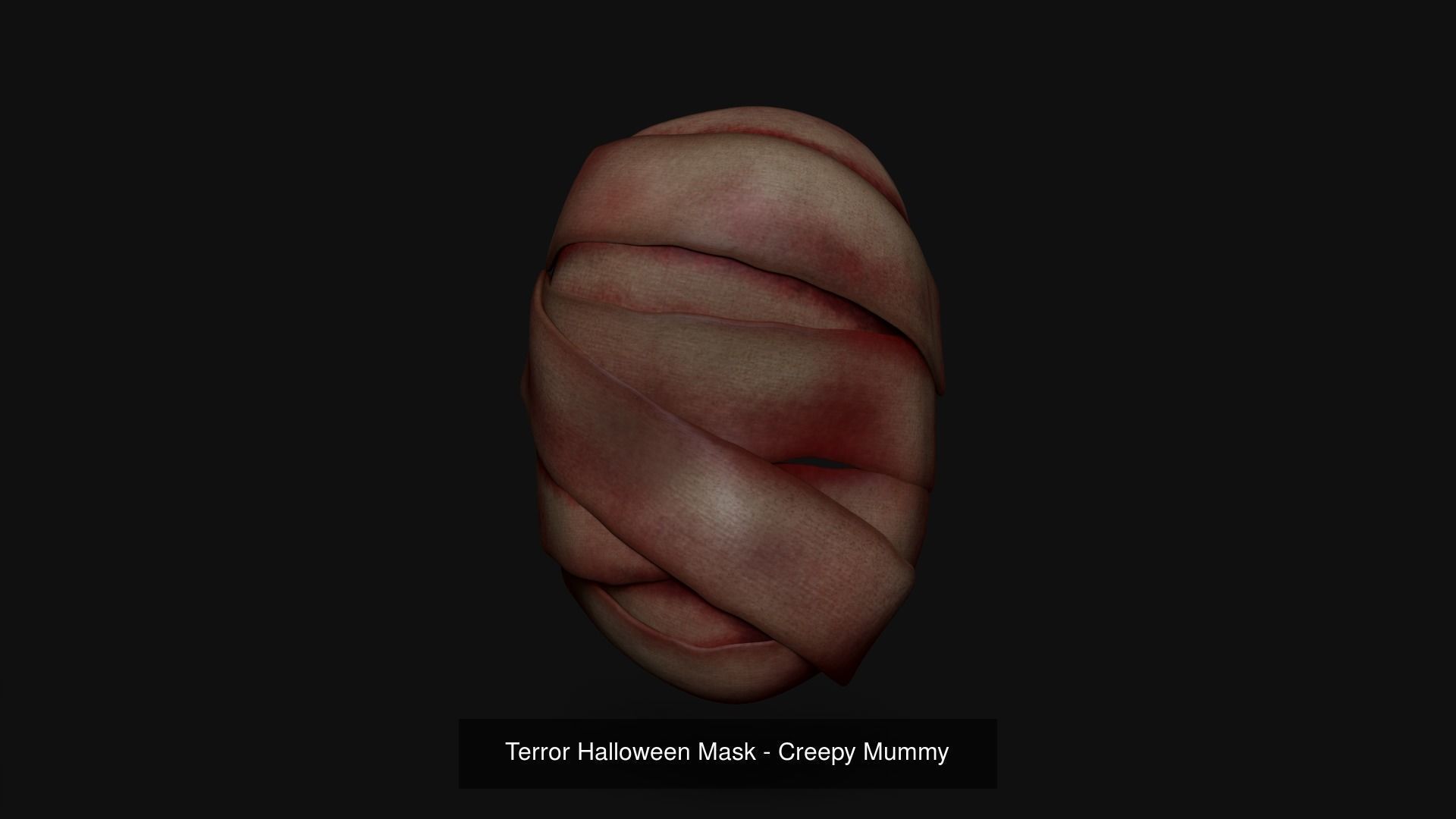 11 Hallowen Masks Pack - Character Costume - PBR 3D Model Collection_9