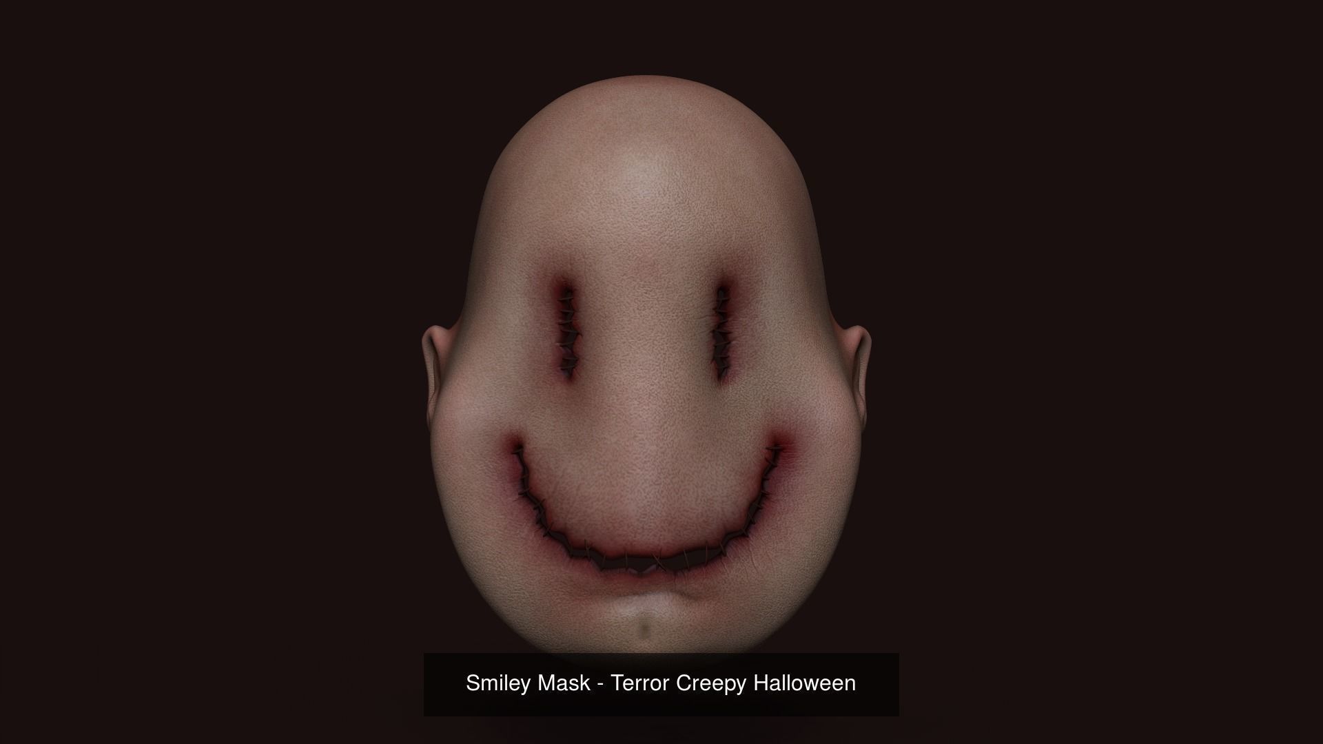 11 Hallowen Masks Pack - Character Costume - PBR 3D Model Collection_4