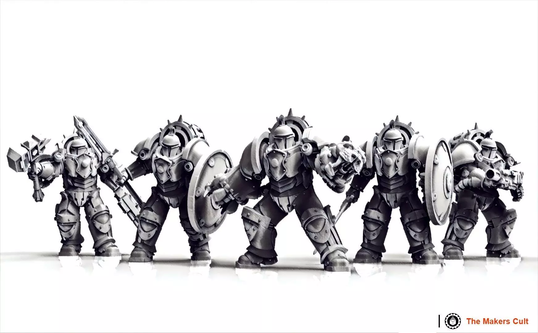 Black Knights - Paladin Squad 3D print model_0