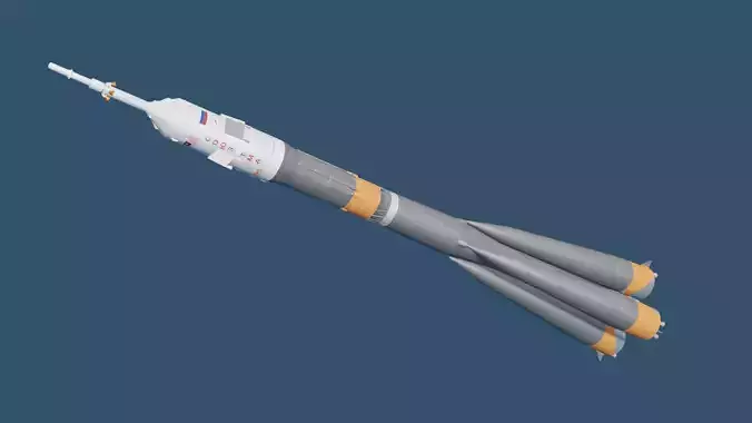 Soyuz TMA 3D Model